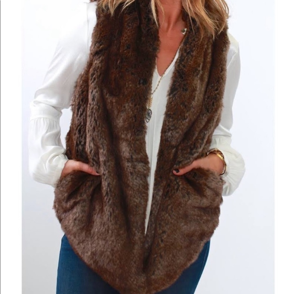 Tart Collections Faux Fur Vest